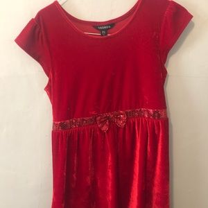 Girls Red Dress